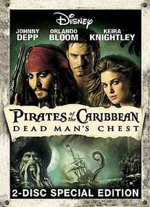 DVD Movie - Pirates of the Caribbean - dead man's chest, R1 auction