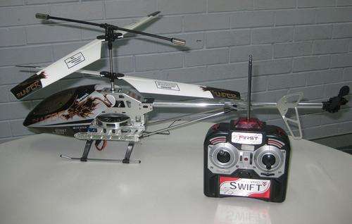 SUPER LARGE 75cm Champion Victor 88 Aloy Remote control Helicopter - Build in GYRO! Great Gift idea!