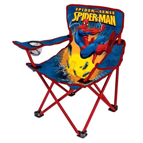 Spiderman Camp / fold-up chair in Red  -R1 No Reserve - Great Gift!
