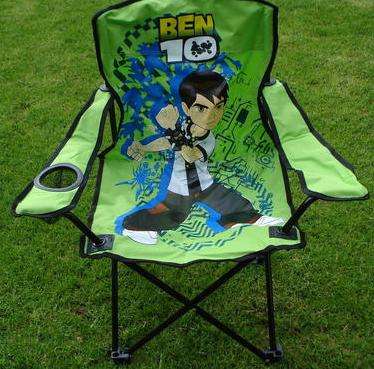 Ben 10 Camp/fold up chair in Green  - R1 No Reserve - Great Gift!
