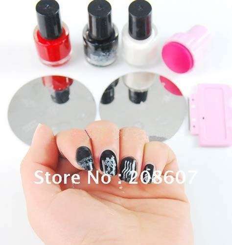 Nail art stamper template set - R1 no reserve auction