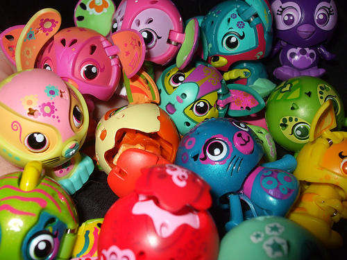 NEW 4 Pack Zoobles Great gift for little girls!