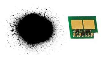 Toner powder and Chip to refill HP 126A Black Cartridge