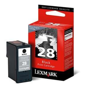 Original Lexmark #28 Black Cartridge *Return Program Cartridge*