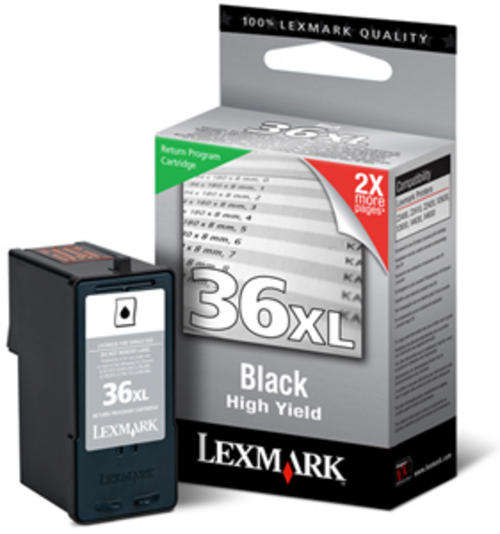 Original Lexmark #36XL Black Cartridge *High Yield*