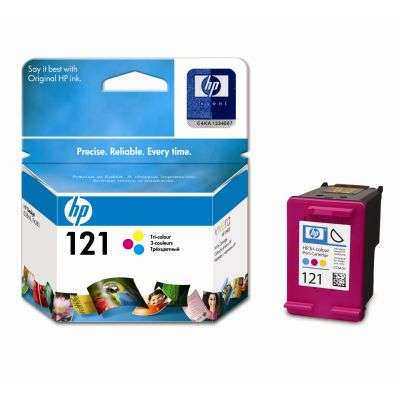 Original HP 121 Colour Inkjet Cartridge