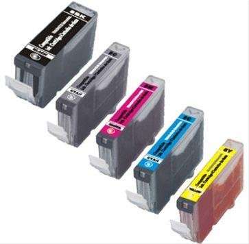 Set of Generic Cartridges for Canon CL8/PG5 Range with chip