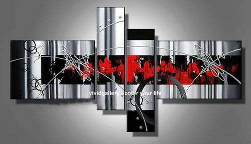 Framed & Free Shipping Modern Oil Painting Abstract Hand-painted Group Huge wall art GX092