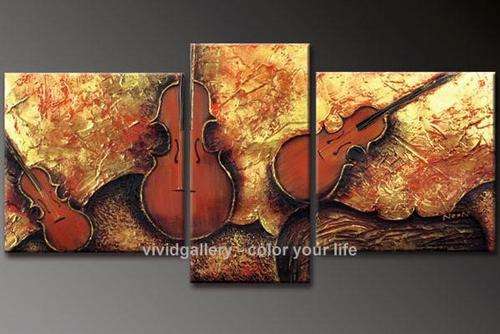 Hand-painted Canvas Oil Painting Abstract Modern Dancing Girls Sunshine G684
