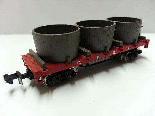 N Gauge - Bachmann CPRR Silo wagon