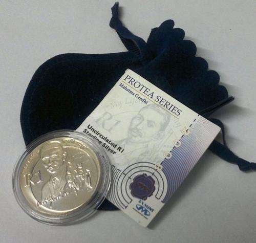 SILVER GANDHI R1 -UNCIRCULATED