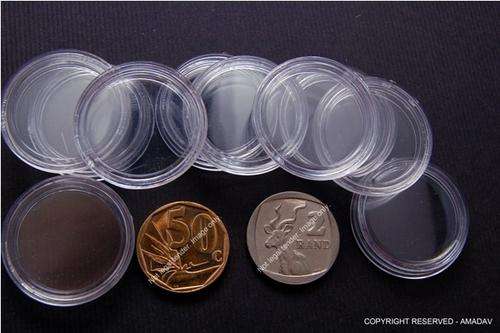 10 x 25mm COIN HOLDERS