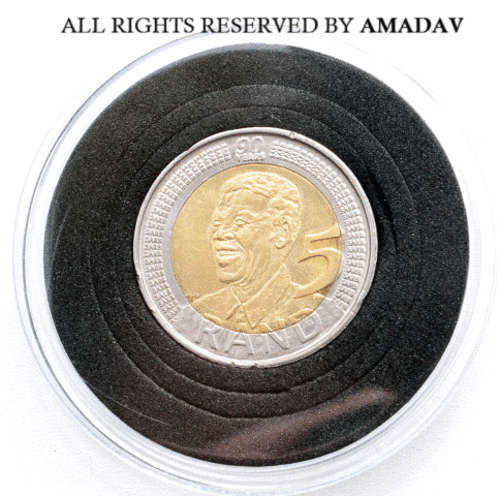 ***SPECIAL***  Madiba R5 Coin Holder