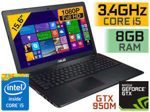 *MONSTER GAMING*BOXED ASUS FX550VX i5,8GB RAM,1TB HDD,NVIDIA GEFORCE GTX950M,GRAB IT@JUST R7990