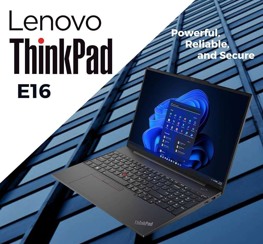 20K RETAIL*LENOVO E16 THINKPAD,13TH GEN INTEL 10 CORE I5,8GB RAM, 512GB NVME SSD, ONLY R11999