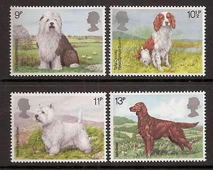 1979 : SET OF 4 : DOGS : UMM
