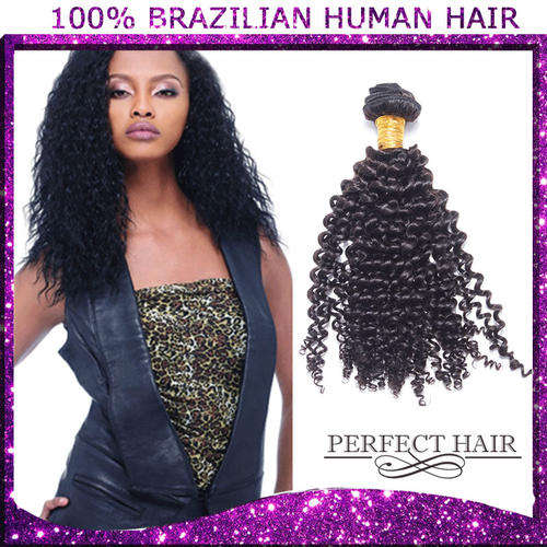 Brazilian human hair kinky curl 12"