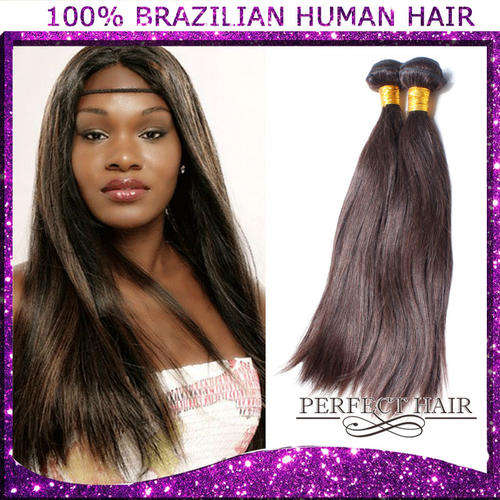Brazilian Virgin human hair Silky Straight,12"-30",200g