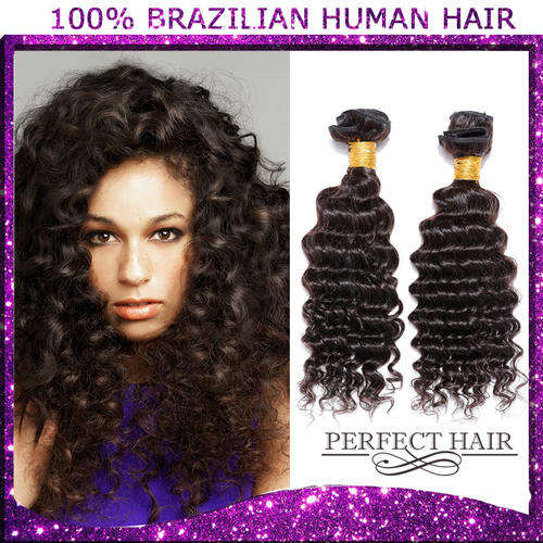100% Brazilian human hair, Deep Wave 12",200g