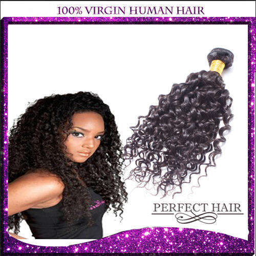 Brazilian human hair, curly 16" 100g