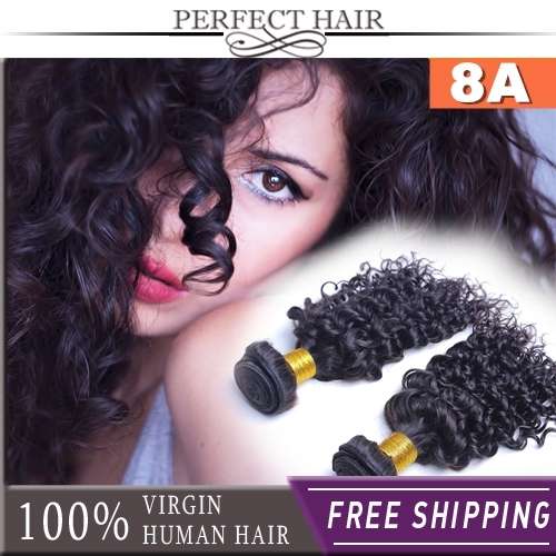 Virgin Hair, Curly,200g, 8"-10", PERFECT HAIR, FREE SHIPPING