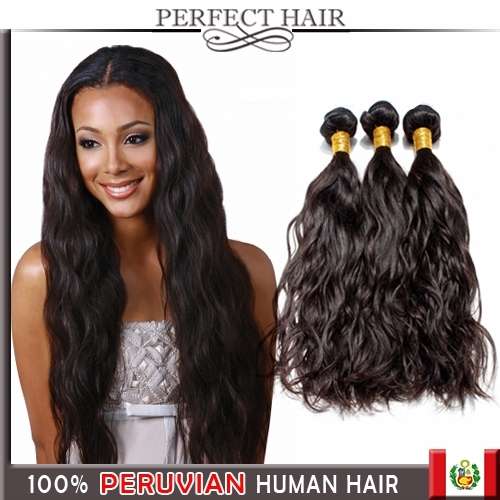 PERUVIAN HAIR, Natural Wave, 12",300g   Perfect Hair