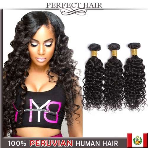 Peruvian hair, CURLY, 14"