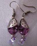 PERSIAN PRINCESS EARRINGS **MAUVE**