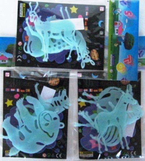 FLOURESCENT ANIMALS **BLUE**