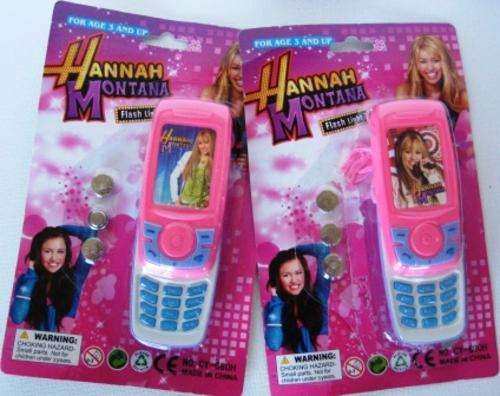 TOY CELL PHONE  **HANNAH MONTANA**