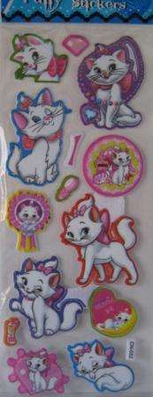PUFFY STICKERS **BABY ARISTOCATS**
