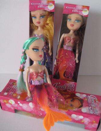 LOVELY GIRL MERMAID DOLL