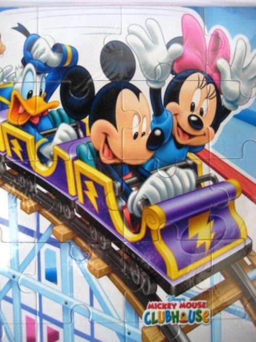 PUZZLE **MICKEY-, MINNIE MOUSE & DONALD DUCK**
