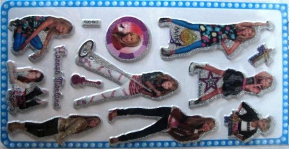 PUFFY STICKERS  **HANNAH MONTANA**