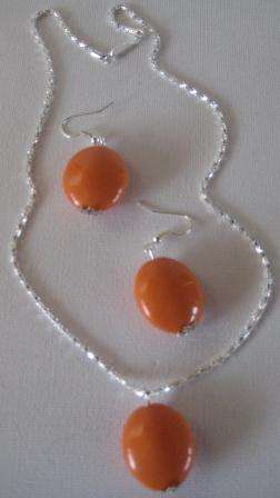FASHION JEWELRY NECKLACE & EARRINGS SET