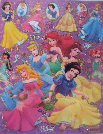 STICKERS **DISNEY PRINCESS**