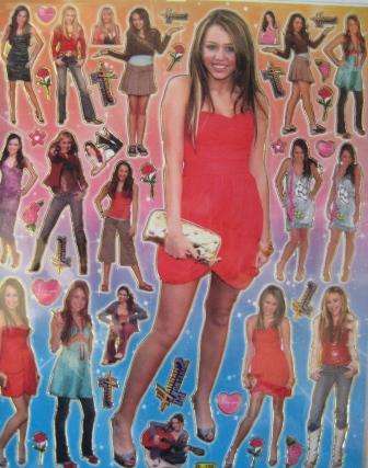 STICKERS **HANNAH MONTANA**