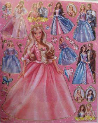 STICKERS **BARBIE PRINCESS**