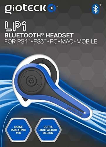 Ps4 / PC / Mac / Mobile Bluetooth Headset Gioteck LP1