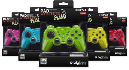 Controller Wireless FLUO (PS3/PC)