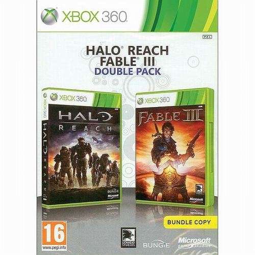 XBOX 360 HALO REACH AND FABLE 3 DOUBLE PACK