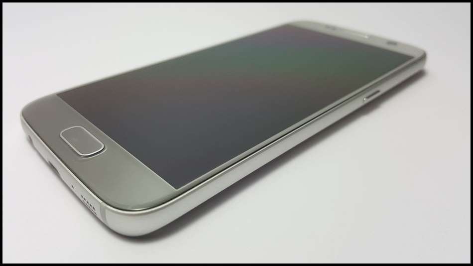 Samsung Galaxy S7 Duos Dual SIM | dbrand & Slickwraps Skins | Silver Titanium 32GB | Wireless Pad