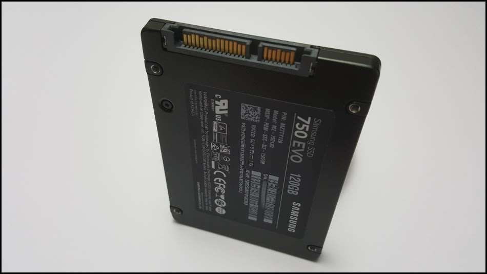 Samsung 750 EVO 2.5" 120GB SATA3 6GB/s SSD Solid State Drive