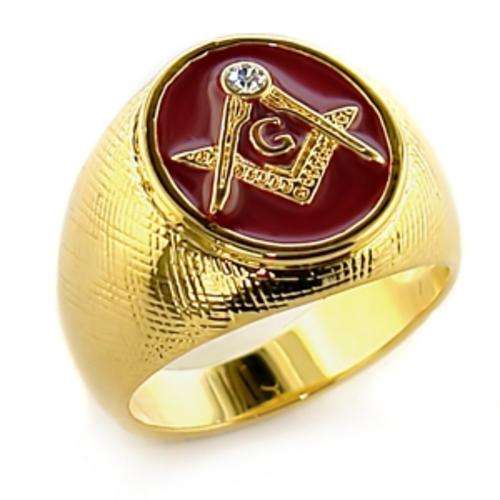 MASONIC FREEMASON MEN'S RING SIZE 12