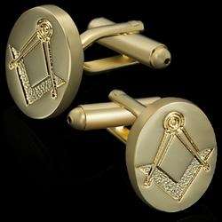 FREE MASON EMBLEM CUFF LINKS