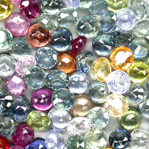 7.24 CARATS OF TOP MULTI COLOURED SONGEA SAPPHIRES