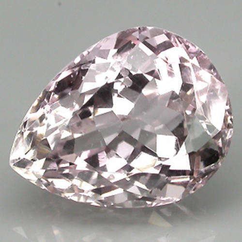 10.87 CARAT PEAR NATURAL CLASSIC SWEET PINK KUNZITE