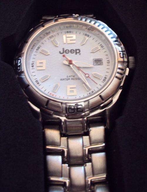 AUTHENTIC JEEP WATCH BOXED WITH PAPERS