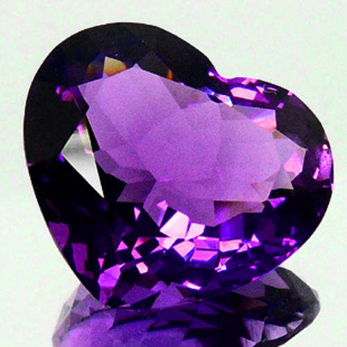 18.17 CARAT BRILLIANT  HEART FACET AMETHYST