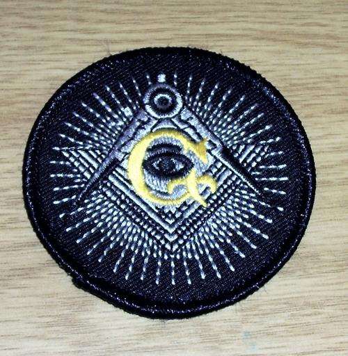 MASON'S MASONIC BIKER CHOPPER OUTLAW PATCH